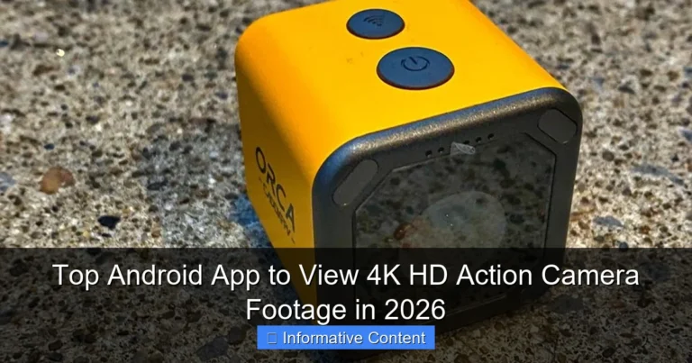 Top Android App to View 4K HD Action Camera Footage in 2026