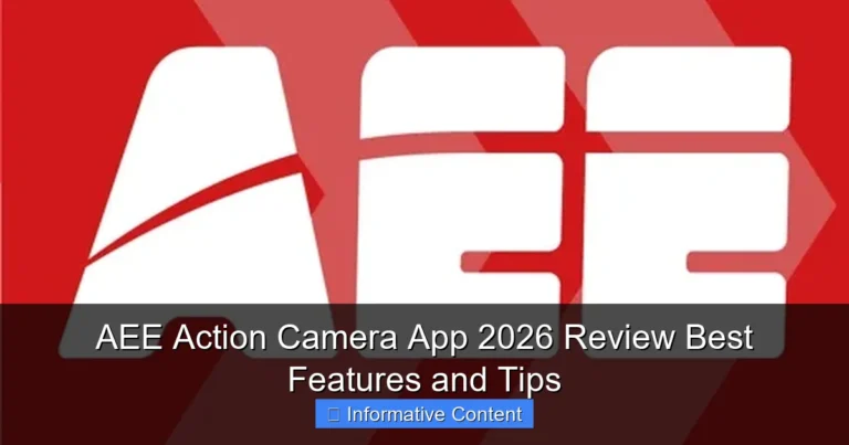 AEE Action Camera App 2026 Review Best Features and Tips