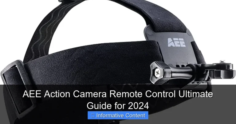 AEE Action Camera Remote Control Ultimate Guide for 2024