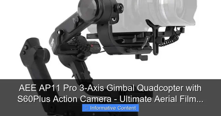 AEE AP11 Pro 3-Axis Gimbal Quadcopter with S60Plus Action Camera - Ultimate Aerial Film...