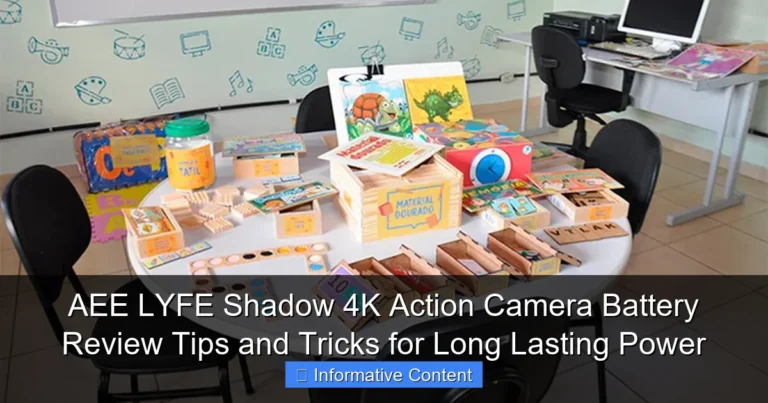 AEE LYFE Shadow 4K Action Camera Battery Review Tips and Tricks for Long Lasting Power
