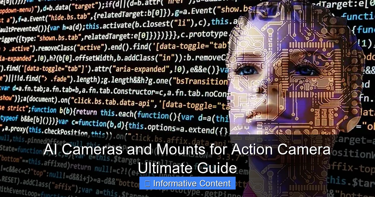 AI Cameras and Mounts for Action Camera Ultimate Guide