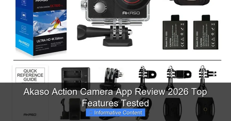 Akaso Action Camera App Review 2026 Top Features Tested