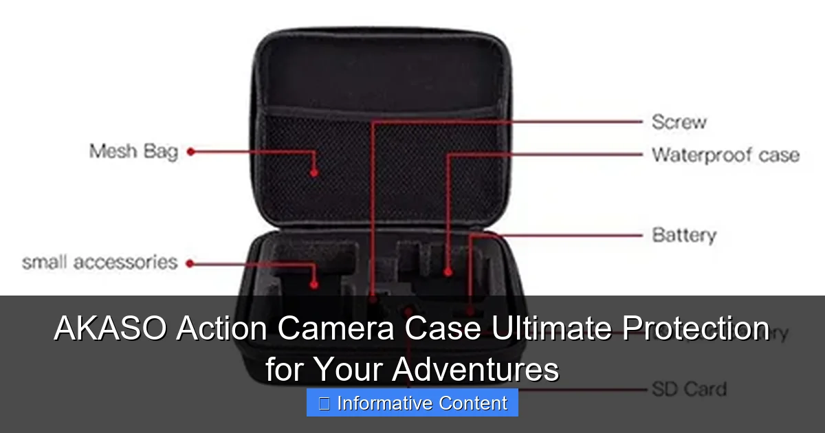 AKASO Action Camera Case Ultimate Protection for Your Adventures