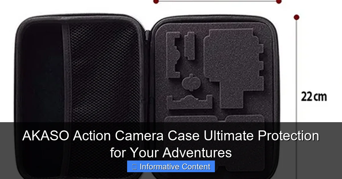 AKASO Action Camera Case Ultimate Protection for Your Adventures