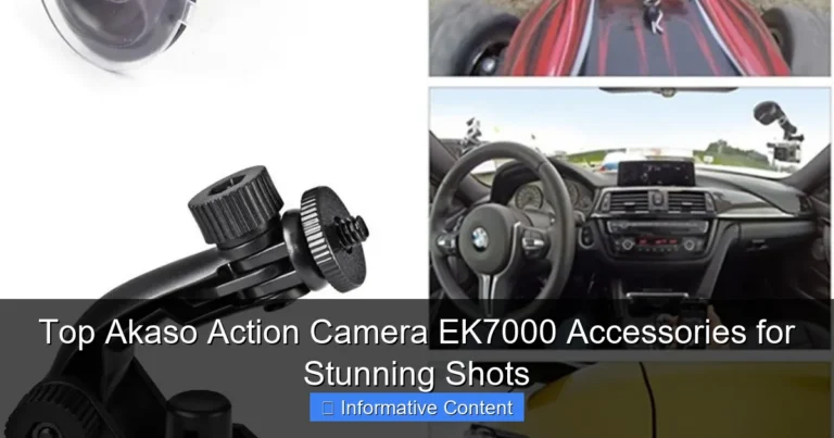 Top Akaso Action Camera EK7000 Accessories for Stunning Shots