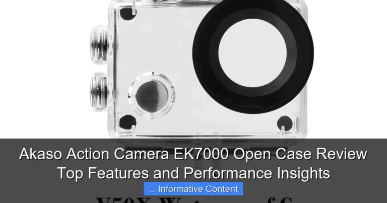 Akaso Action Camera EK7000 Open Case Review Top Features and Performance Insights