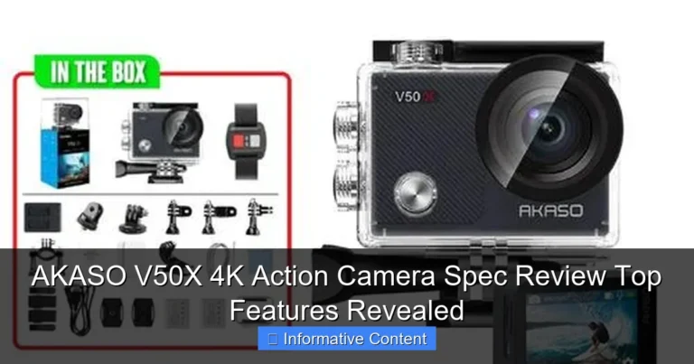 AKASO V50X 4K Action Camera Spec Review Top Features Revealed