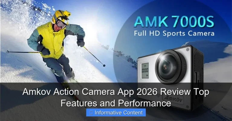 Amkov Action Camera App 2026 Review Top Features and Performance
