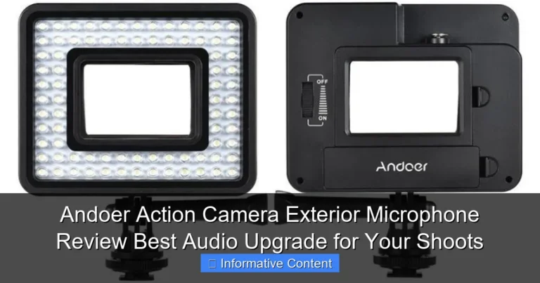 Andoer Action Camera Exterior Microphone Review Best Audio Upgrade for Your Shoots