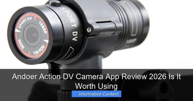 Andoer Action DV Camera App Review 2026 Is It Worth Using