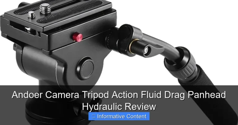 Andoer Camera Tripod Action Fluid Drag Panhead Hydraulic Review