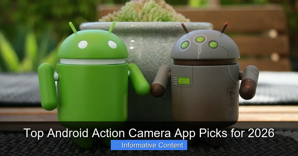Top Android Action Camera App Picks for 2026