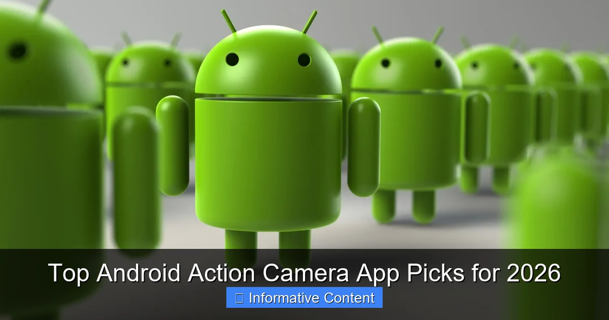 Top Android Action Camera App Picks for 2026