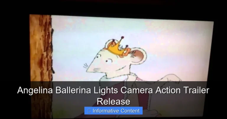 Angelina Ballerina Lights Camera Action Trailer Release