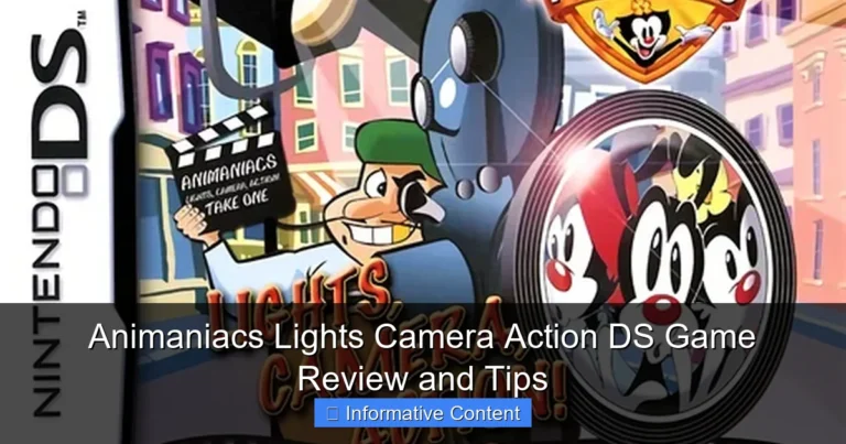 Animaniacs Lights Camera Action DS Game Review and Tips
