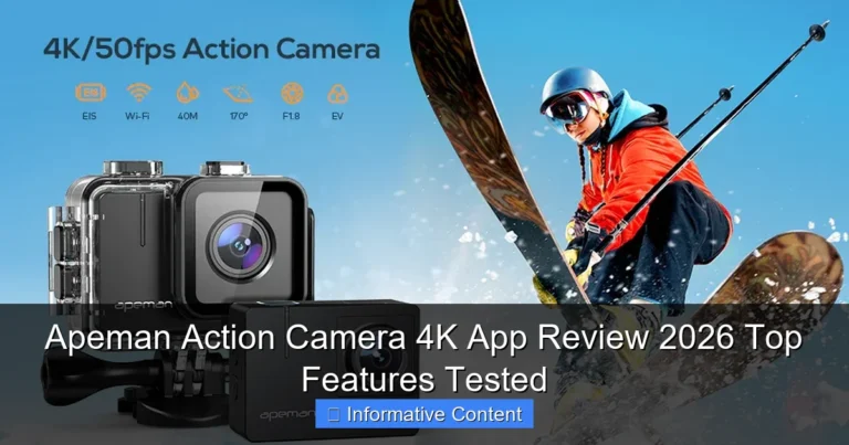 Apeman Action Camera 4K App Review 2026 Top Features Tested