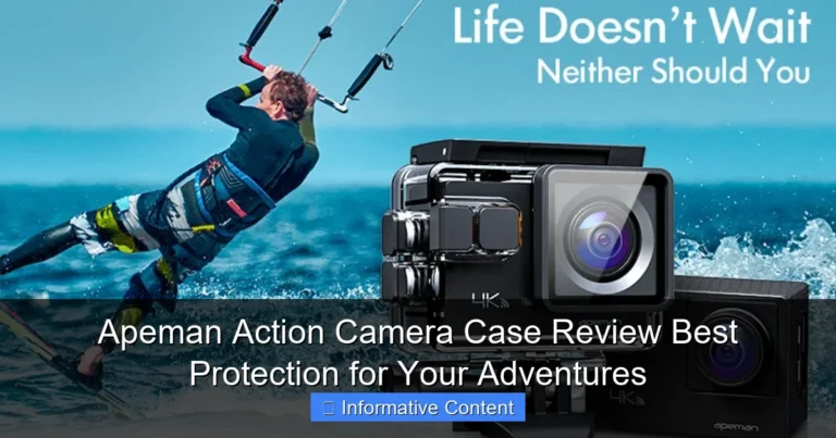 Apeman Action Camera Case Review Best Protection for Your Adventures