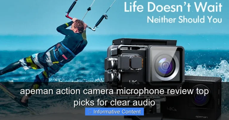 apeman action camera microphone review top picks for clear audio
