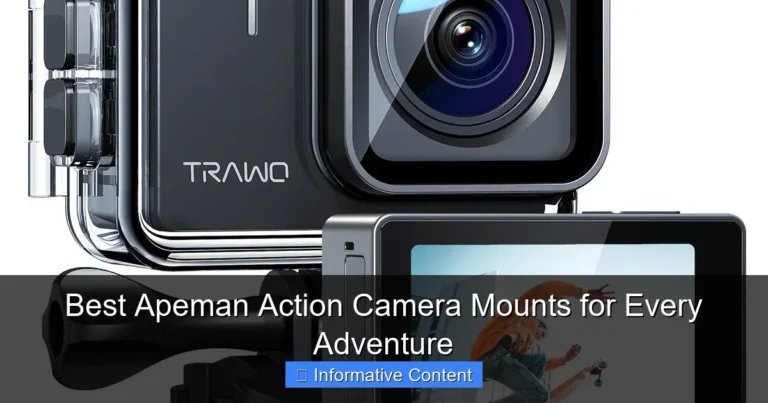 Best Apeman Action Camera Mounts for Every Adventure