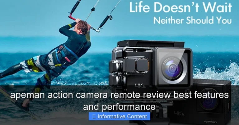 apeman action camera remote review best features and performance