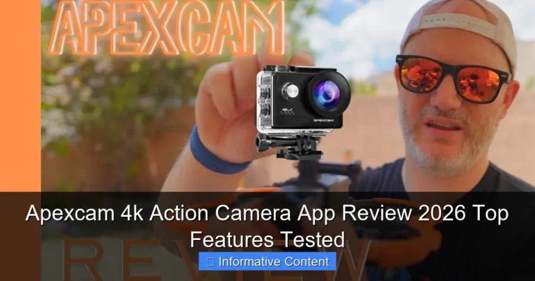Apexcam 4k Action Camera App Review 2026 Top Features Tested