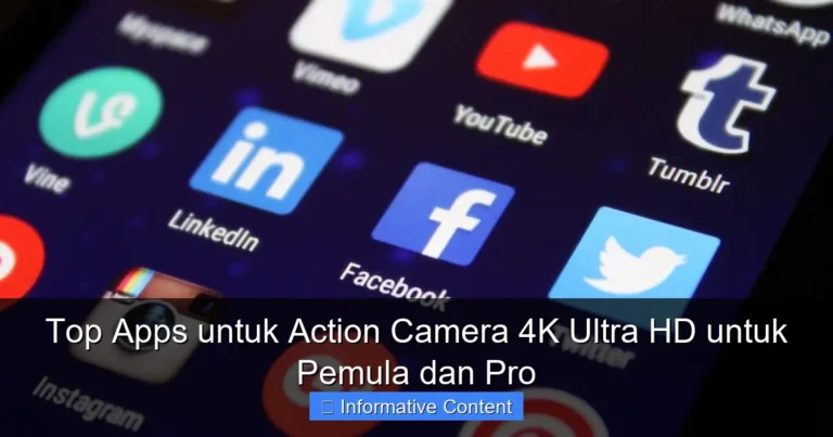 Top Apps untuk Action Camera 4K Ultra HD untuk Pemula dan Pro
