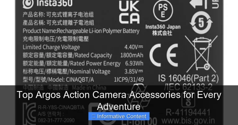 Top Argos Action Camera Accessories for Every Adventure