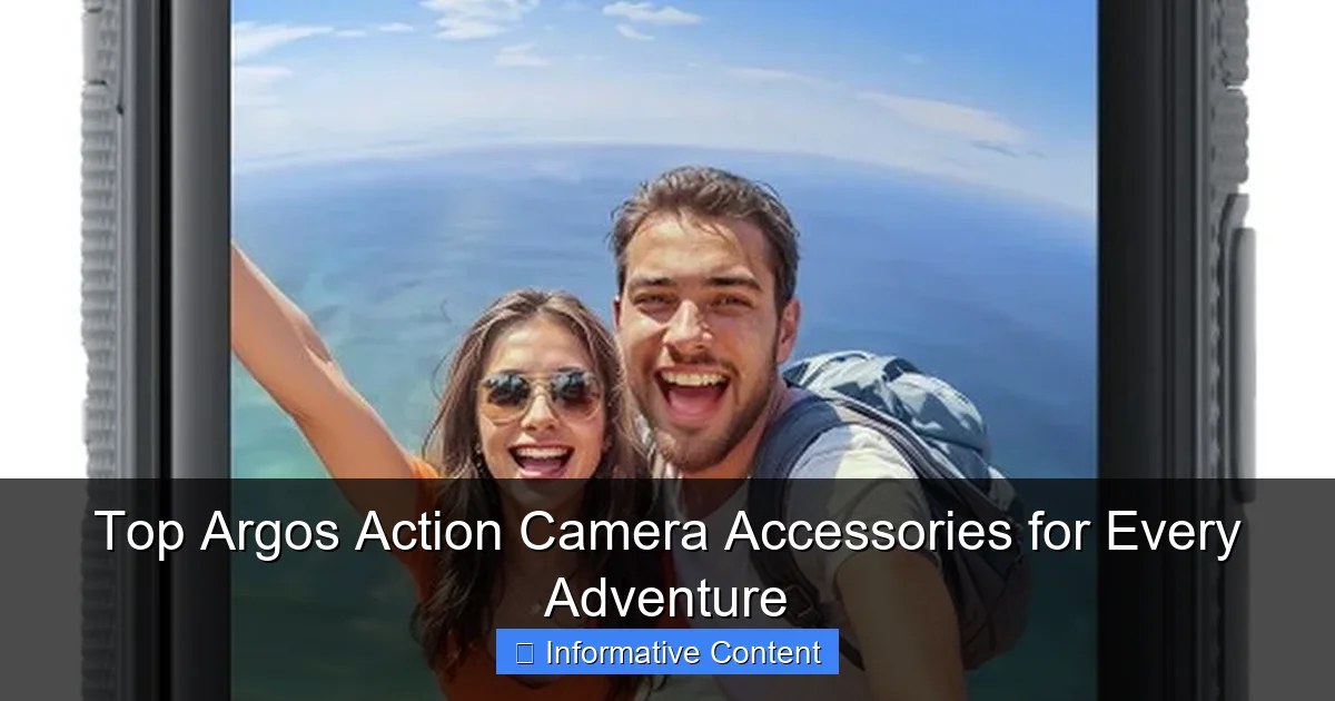Top Argos Action Camera Accessories for Every Adventure