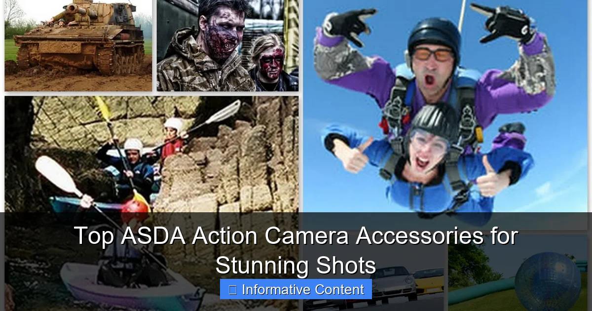 Top ASDA Action Camera Accessories for Stunning Shots
