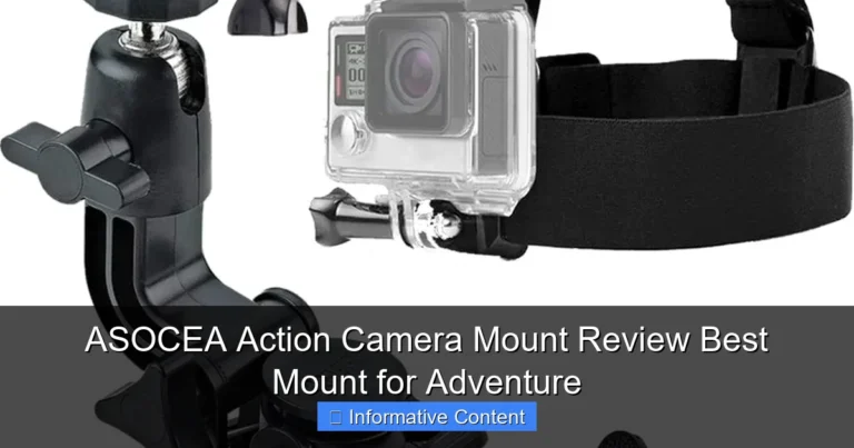 ASOCEA Action Camera Mount Review Best Mount for Adventure