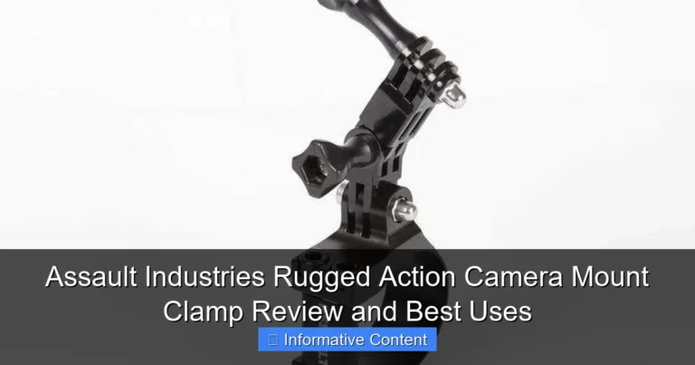 Assault Industries Rugged Action Camera Mount Clamp Review and Best Uses
