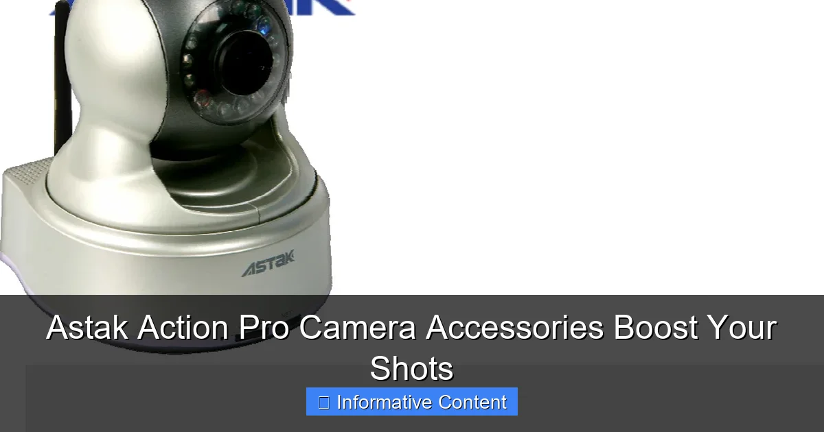 Astak Action Pro Camera Accessories Boost Your Shots