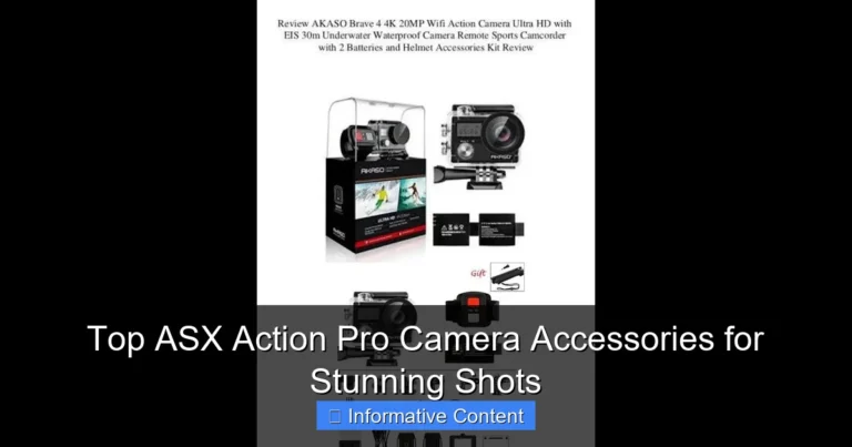 Top ASX Action Pro Camera Accessories for Stunning Shots