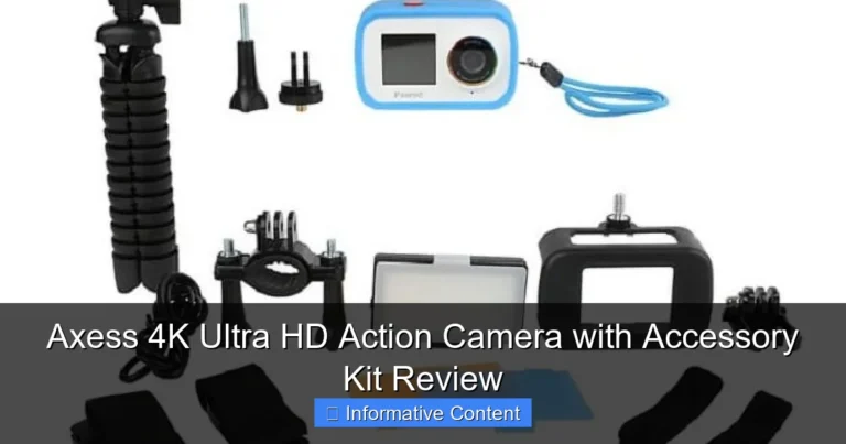 Axess 4K Ultra HD Action Camera with Accessory Kit Review