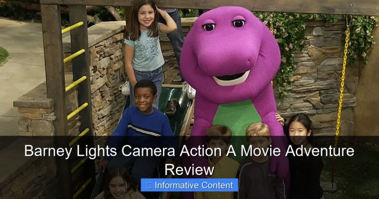 Barney Lights Camera Action A Movie Adventure Review