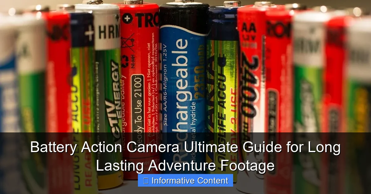 Battery Action Camera Ultimate Guide for Long Lasting Adventure Footage