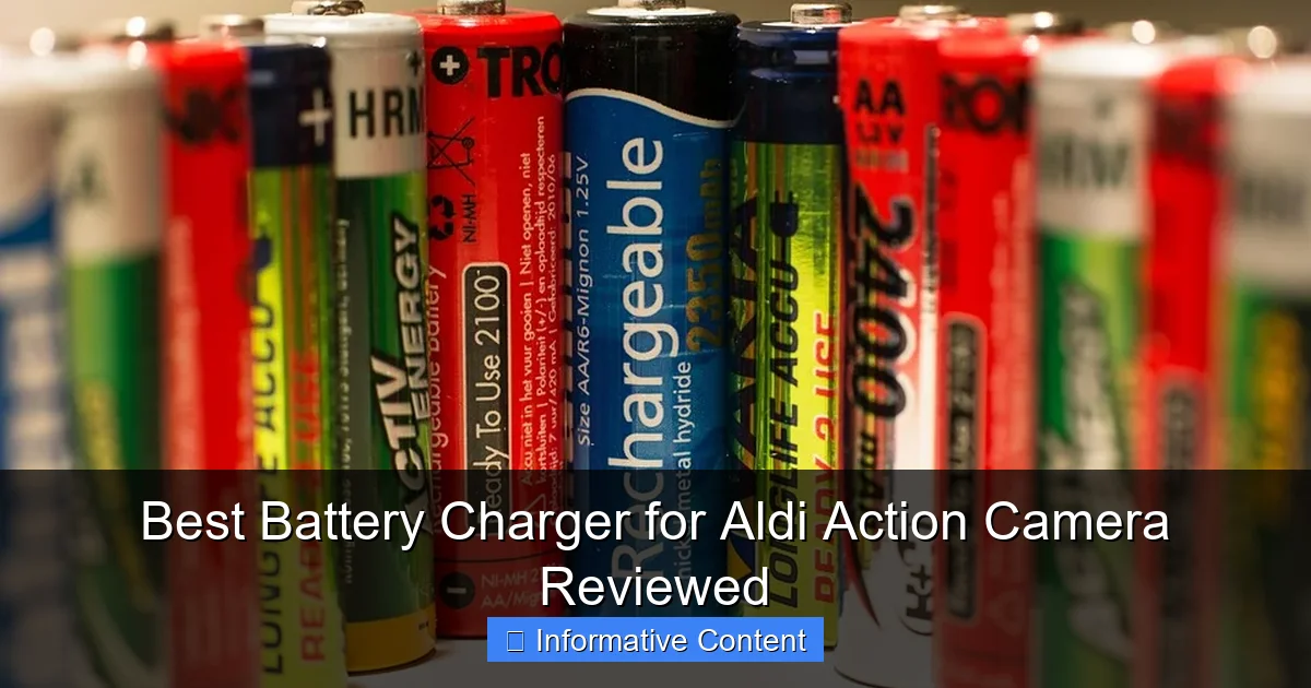 Best Battery Charger for Aldi Action Camera Reviewed