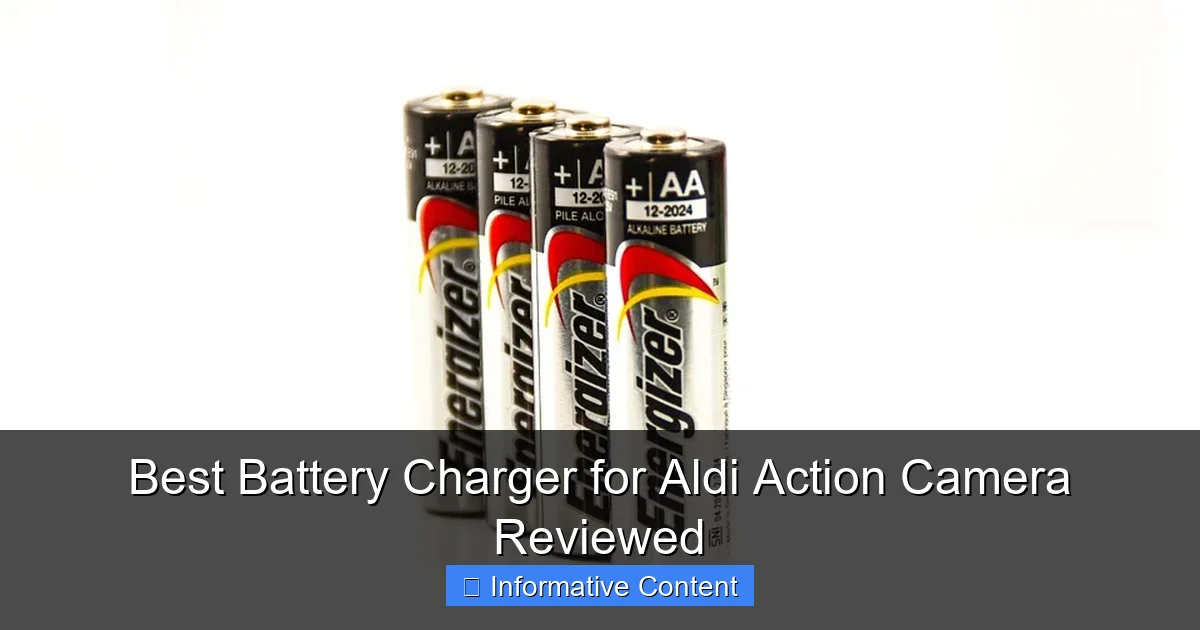 Best Battery Charger for Aldi Action Camera Reviewed