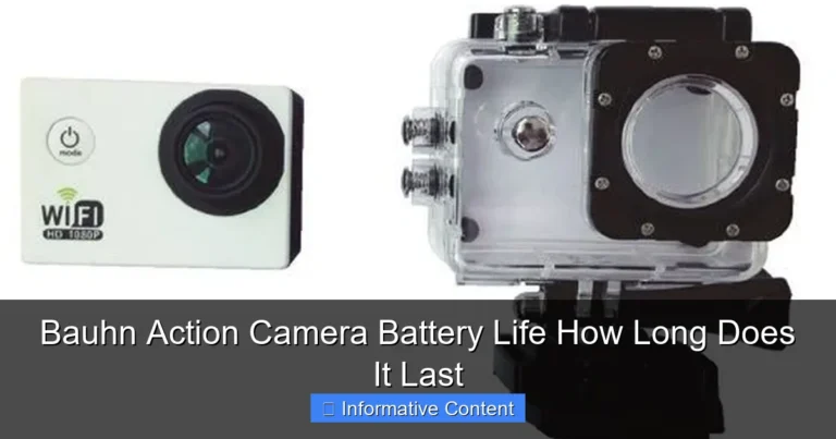 Bauhn Action Camera Battery Life How Long Does It Last