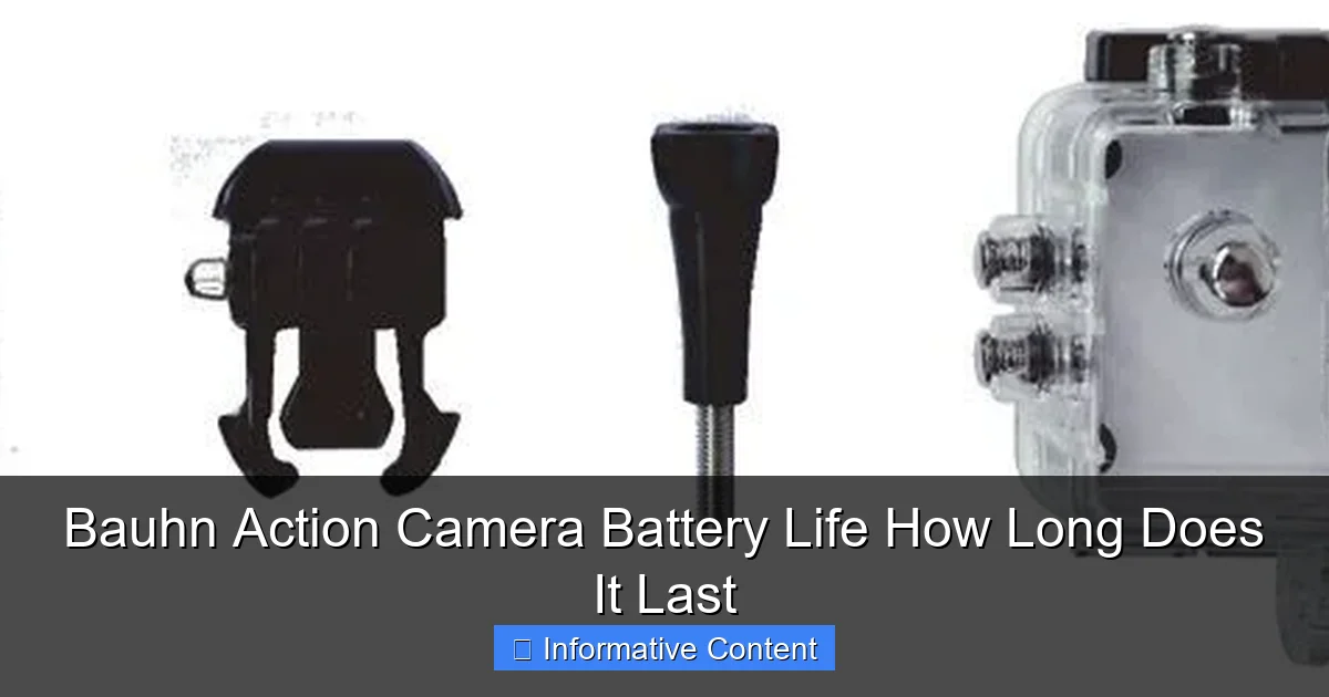 Bauhn Action Camera Battery Life How Long Does It Last