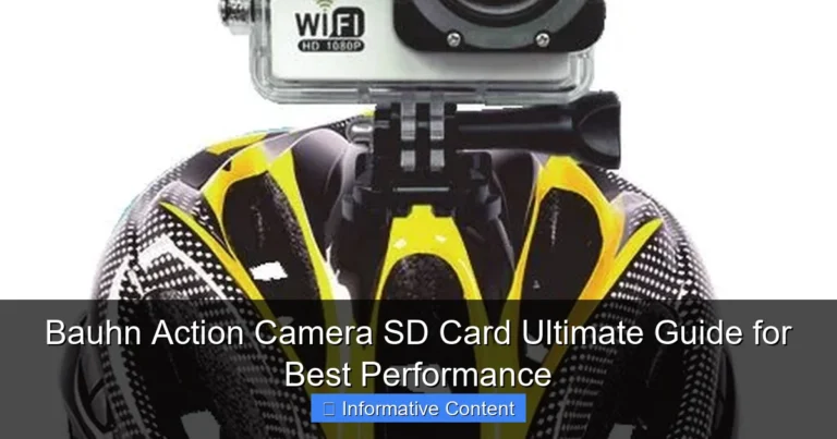 Bauhn Action Camera SD Card Ultimate Guide for Best Performance