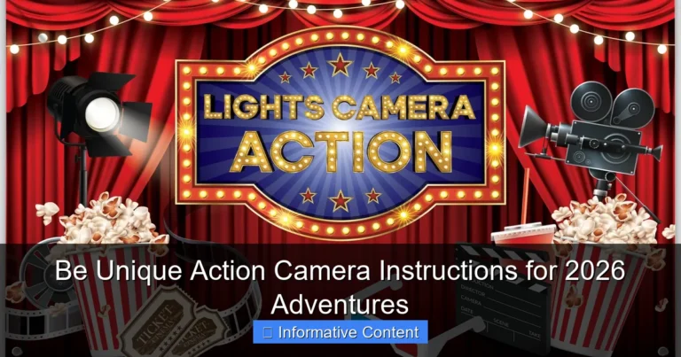 Be Unique Action Camera Instructions for 2026 Adventures