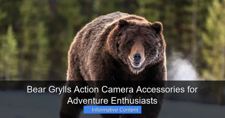 Bear Grylls Action Camera Accessories for Adventure Enthusiasts