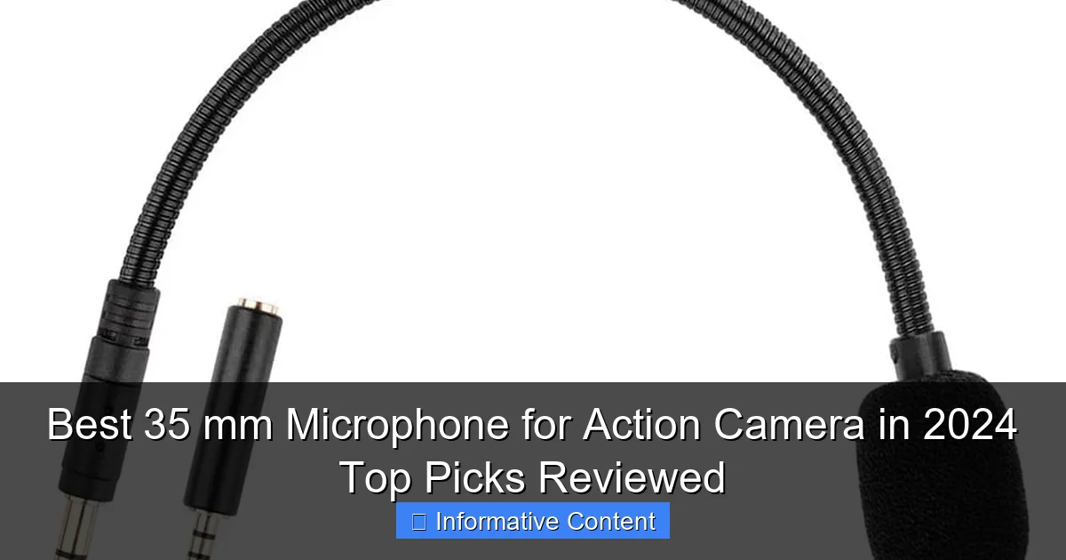 Best 35 mm Microphone for Action Camera in 2024 Top Picks Reviewed