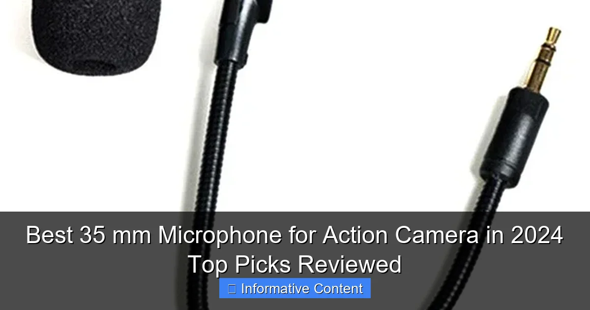 Best 35 mm Microphone for Action Camera in 2024 Top Picks Reviewed