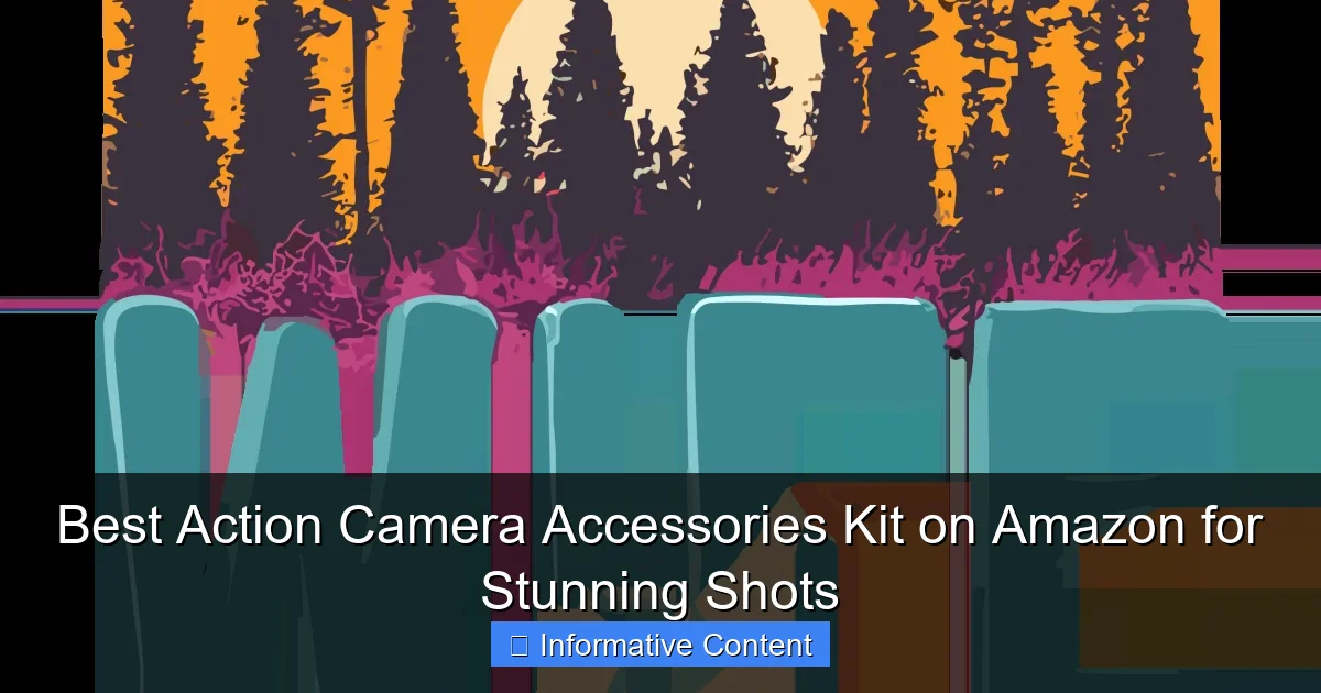 Best Action Camera Accessories Kit on Amazon for Stunning Shots