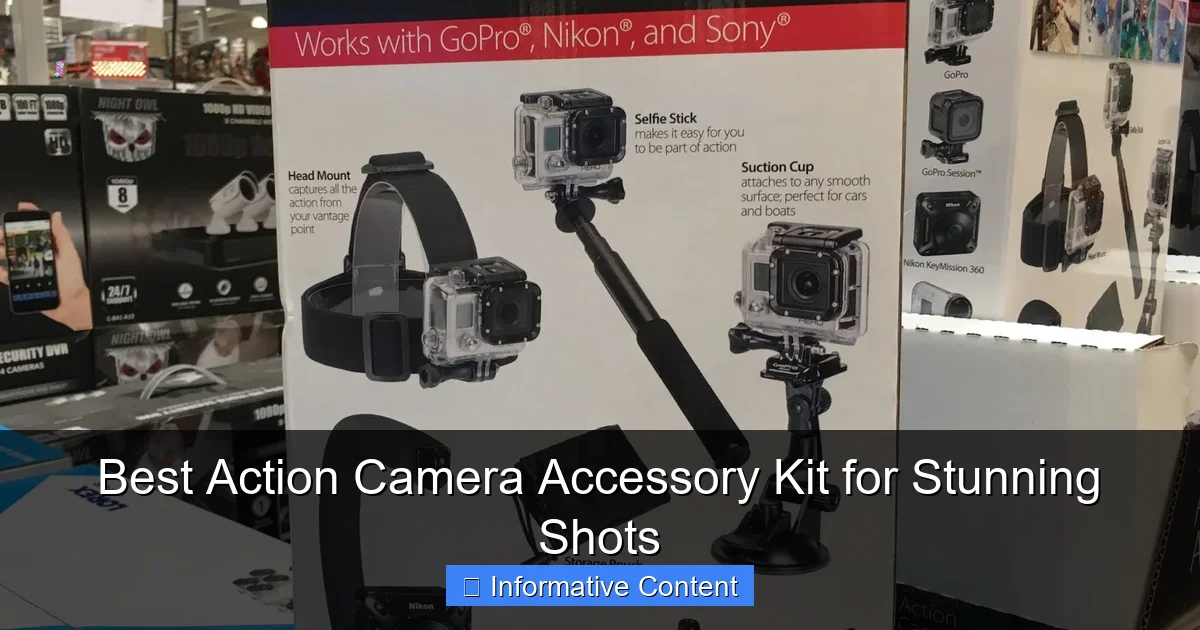 Best Action Camera Accessory Kit for Stunning Shots