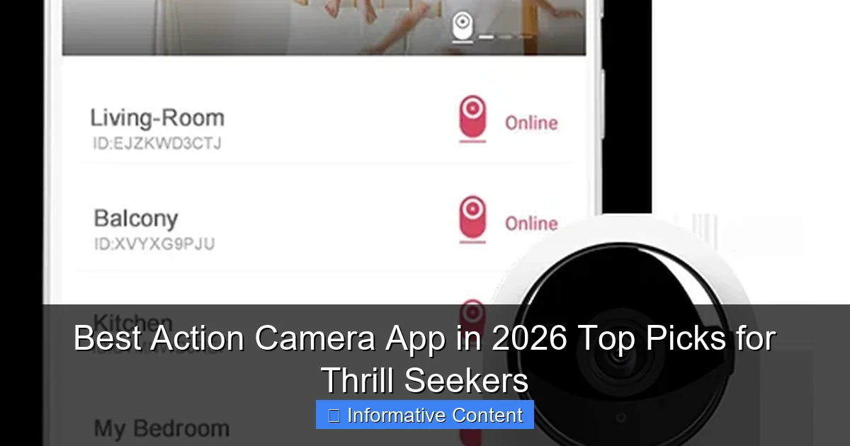 Best Action Camera App in 2026 Top Picks for Thrill Seekers