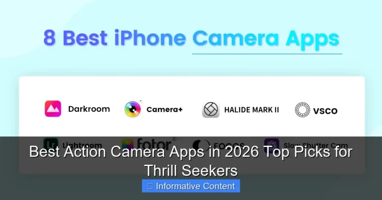Best Action Camera Apps in 2026 Top Picks for Thrill Seekers